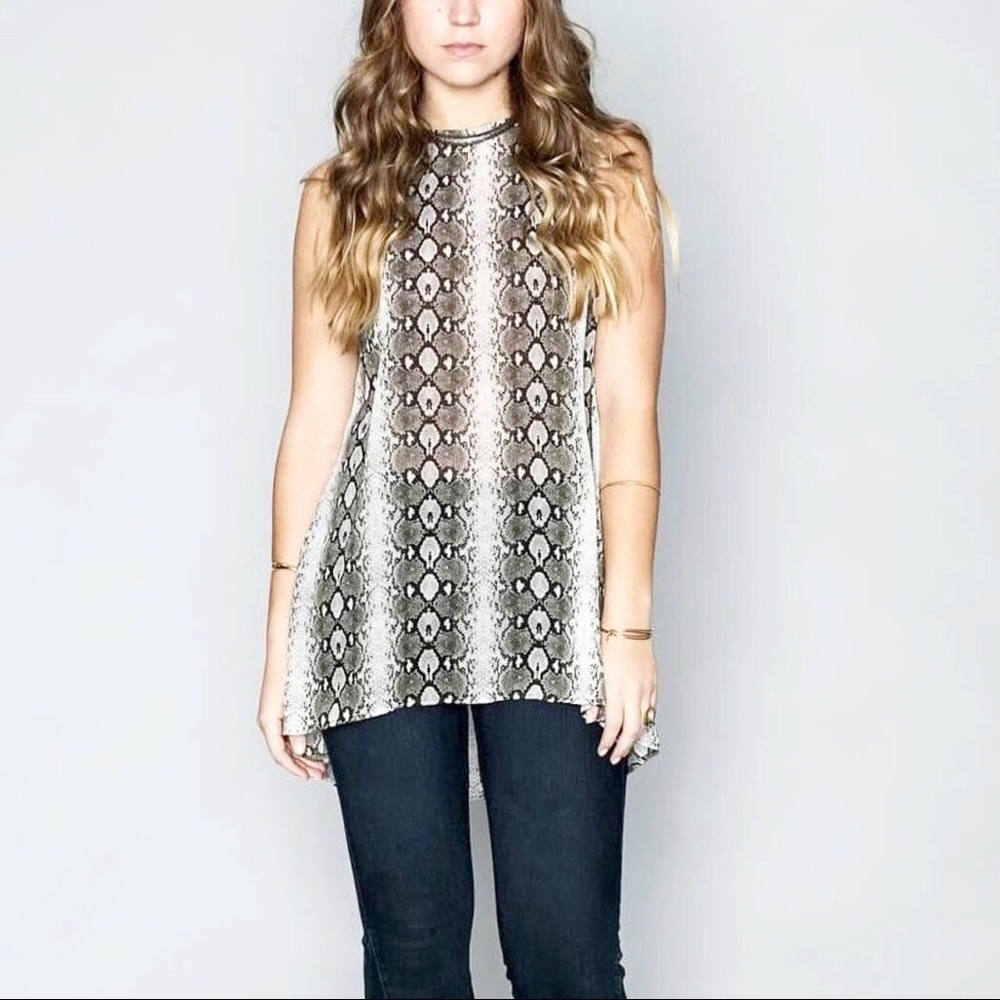 Show Me Your Mumu | ‘Sherman’ Snakeskin Tank